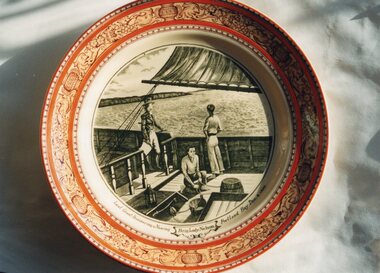 Photograph of a Souvenir Plate