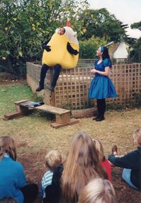 Photograph of Alice in Wonderland performance on Churchill Island