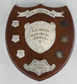 Award, A N Bisas Memorial Shield, 1963