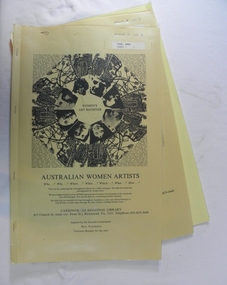 Document - Information folder, c.1985