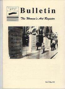 Women's Art Register Bulletin, Women's Art Register Bulletin No. 27 -  1998