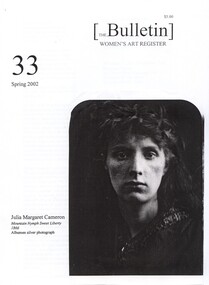 Magazine - Women's Art Register Bulletin, Rachel Gorman, 2002