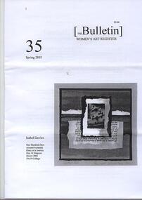 Women's Art Register Bulletin, Gail Stiffe, 2003
