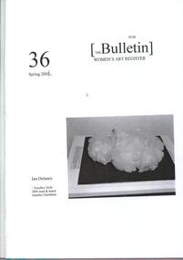 Women's Art Register Bulletin, Gail Stiffe, Women's Art Register Bulletin Number 36 Spring 2003, June 2004