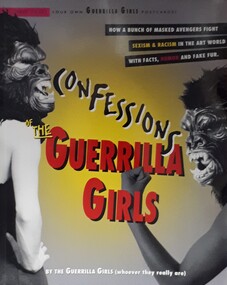 Book, Harper Collins, Confessions of The Guerilla Girls, 1995