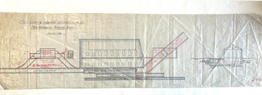 Plan - Suggested Alterations, Port Melbourne Pumping Station, Engineering Department, City of Port Melbourne