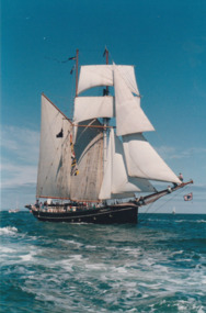Photograph - Tradewind, schooner, Bicentenary of First Fleet, 1988
