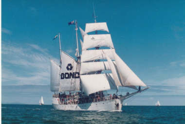 Photograph - Amorina, former lightship, Bicentenary of First Fleet, 1988