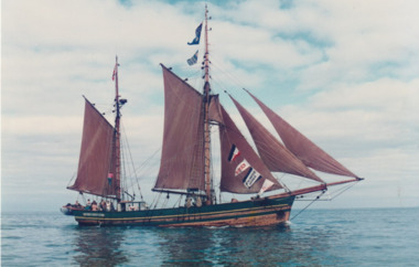Photograph - Anna Kristina, galeas, Bicentenary of First Fleet, 1988