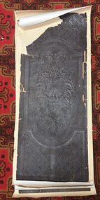 Domestic object - Wallpaper, Gainsborough House, Station Street, Port Melbourne, 1880s - 1890s