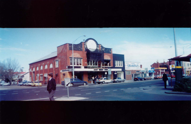 Photograph - Former Port Theatre stripped to original brick, Bay Street, Port Melbourne, Pat Grainger, 1996