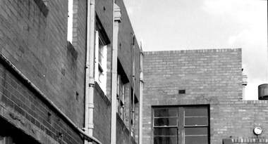 Photograph - Rear of Missions to Seamen, Port Melbourne, Alison Kelly, 1990