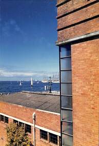 Photograph - Chapel roof, Missions to Seamen, Port Melbourne, Alison Kelly, 1988