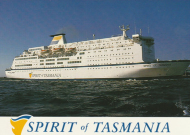 Postcard, Diana Calder, Spirit of Tasmania, 1994