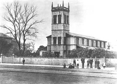 Photograph - Holy Trinity Anglican Church, Port Melbourne, original iron church, c. 1890s