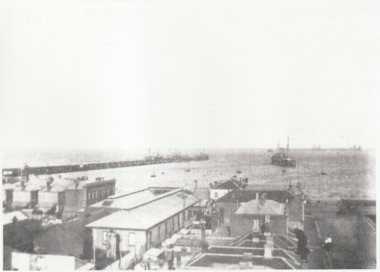 Photograph - Town Pier, Port Melbourne, 1905
