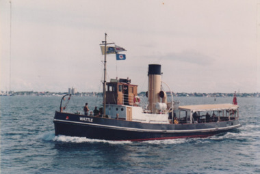 Photograph - Steam tug, Wattle, 1993