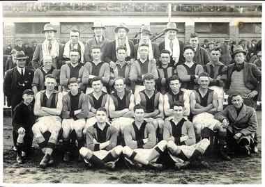 Photograph - Port Melbourne Railway United Football Club, 1920s - 1930s