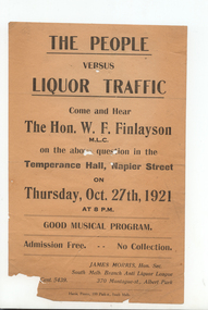 A piece of paper with wording in black and some small holes and pieces missing at the bottom.