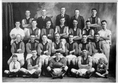 Photograph - Port Melbourne Railway United Football Club, 1926