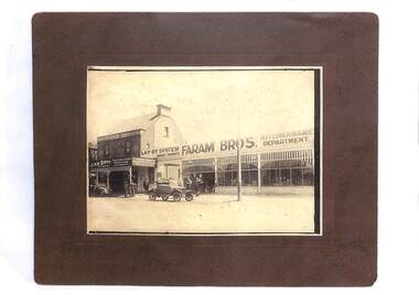 Photograph - Faram Bros, Bay Street, Port Melbourne, c. 1922
