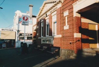 Photograph - 1910 Port Melbourne Post Office, Bay Street, Pat Grainger, 1989