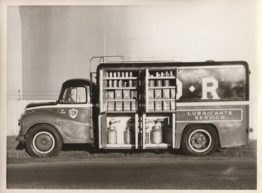 Photograph - Austin truck, COR, 1950s