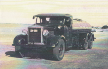 Photograph - COR tanker, Douglas Smallpage, 1920s