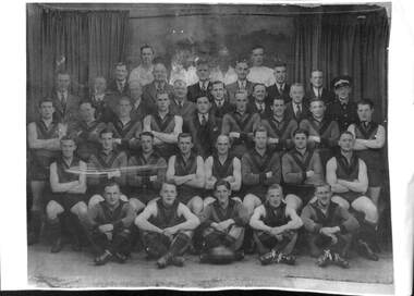 Photograph - Port Melbourne Football Club, 2nd XVIII?, 1940s