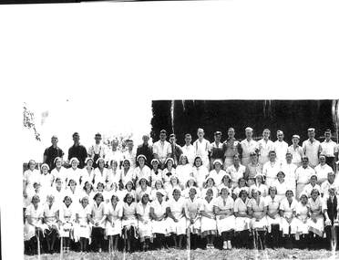 Photograph - Staff, Hoadley's Chocolate factory, South Melbourne, 2002