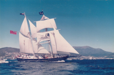 Photograph - Young Endeavour, Tall ships Bicentenary re-enactment, 1988