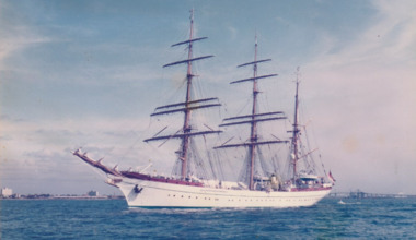 Photograph - Gorch Fock, Tall ships Bicentenary re-enactment, 1988