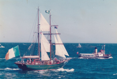 Photograph - Asgard II, Tall ships Bicentenary re-enactment, 1988