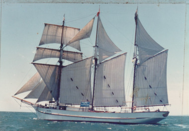 Photograph - Alma Doepel, Tall ships Bicentenary re-enactment, 1988