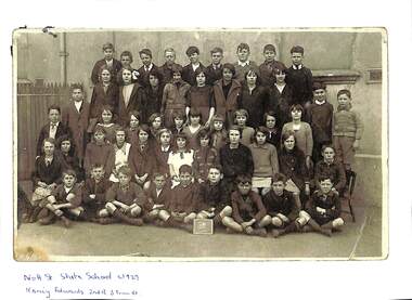 Photograph - Grade 6, Nott Street School, Port Melbourne, 1929