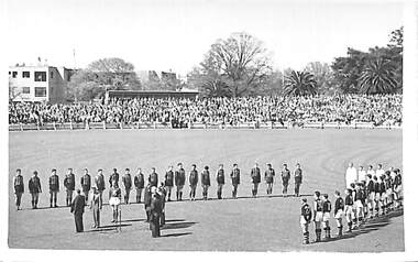 Photograph - Grand Final, Port Melbourne vs Yarraville, Junction Oval, Douglas Smallpage, 1953