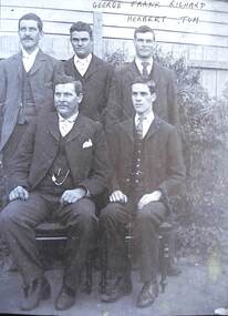 Photograph - George, Frank Richard and Tom Faram, 1900s