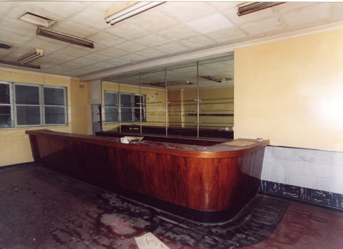 2300.08 - Excelsior Hall Interior, bar, June 2003