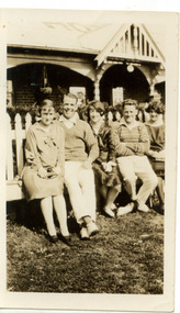 2303.04 - At a cricket match, 1920s