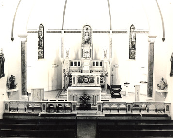 2320 - Sanctuary of St Joseph's Catholic Church in the early 1960s