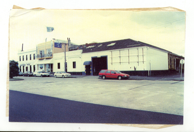 Sandridge Hotel and tram depot on Beach St, Port Melbourne