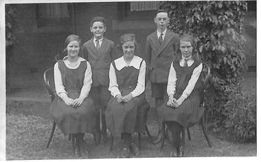 Photograph - Diocesan Scholarship Class, St Joseph's, Port Melbourne, 1933
