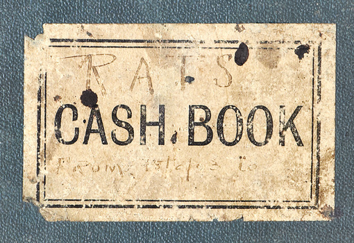 2534 - Rats Cash Book (label)