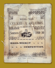 2660 - Wesleyan Cricket Association fixture, 1898-99