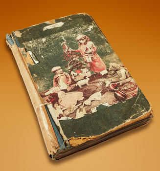2710 - Scrapbook, A young girl's interests, 1920s - 1940s