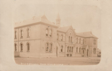 Postcard - Nott Street School, 1910 - 1918