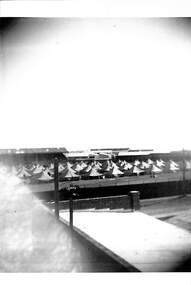 Photograph - US Army tents at Nort Port Oval, Ron Bedford, Ron Bedford Snr, 1942