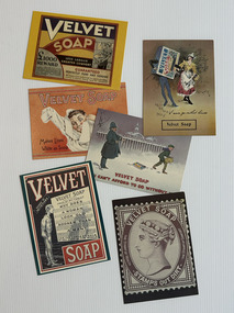 Postcard - Velvet Soap, 85 years anniversary, Lever & Kitchen Pty Ltd, 1985
