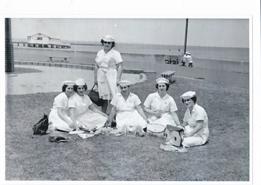 Photograph - Greek workers, Swallow & Ariell, Port Melbourne foreshore, Public Records Office Victoria (PROV), 1962