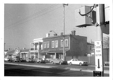 Photograph - "Sisters' Terrace", 153-159 Graham Street, Port Melbourne, Janet and Allen Walsh, 1973